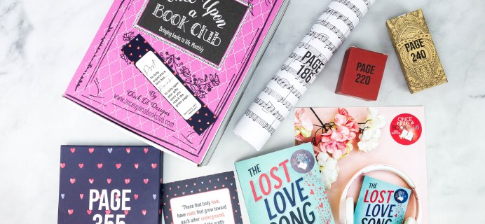 Once Upon a Book Club Review + Coupon –  December 2020 Adult Box