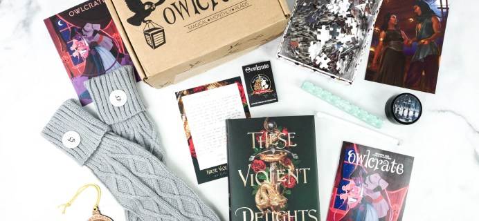 OwlCrate December 2020 Review + Coupon – LOVE IS A BATTLEFIELD!