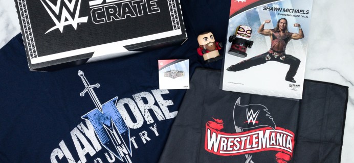 WWE Slam Crate Review + Coupon – April 2020