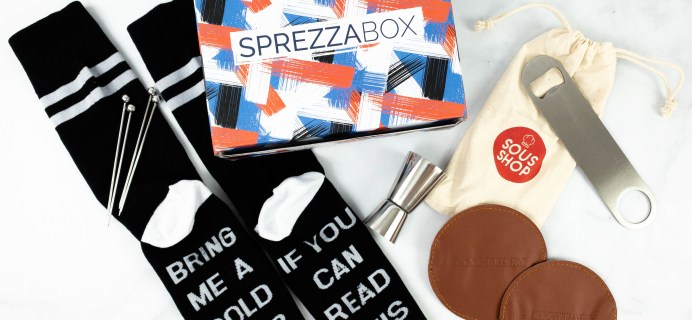 SprezzaBox GUEST BARTENDER Box Review + Coupon – January 2021