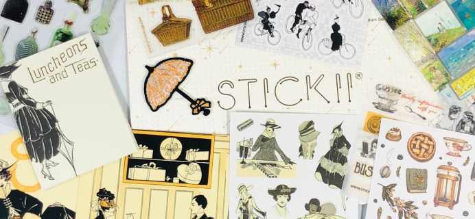 STICKII Club January 2021 Subscription Box Review – Vintage Pack!