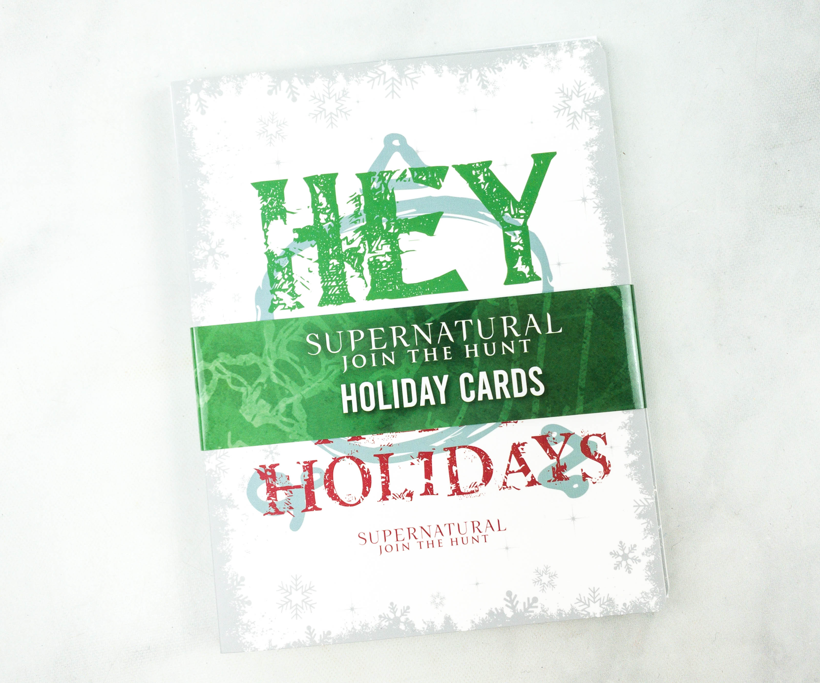 Supernatural Christmas トレーディングカードセット Supernatural Box Review - Winter 2020 - Hello Subscription