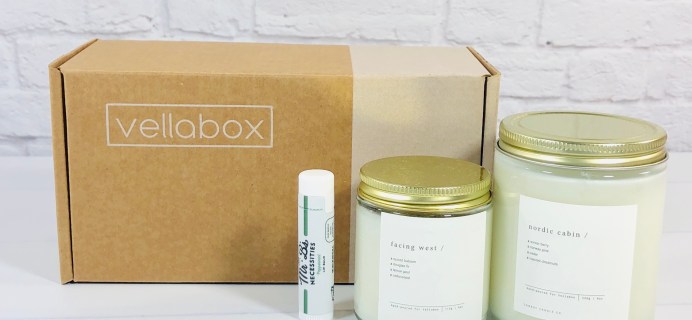 Vellabox Candle Subscription Box Review + Coupon – January 2021