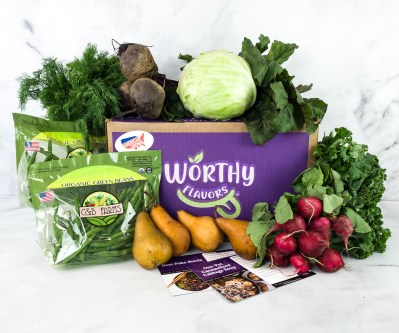 Worthy Flavors Produce Subscription Box Review