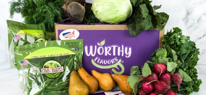 Worthy Flavors Produce Subscription Box Review