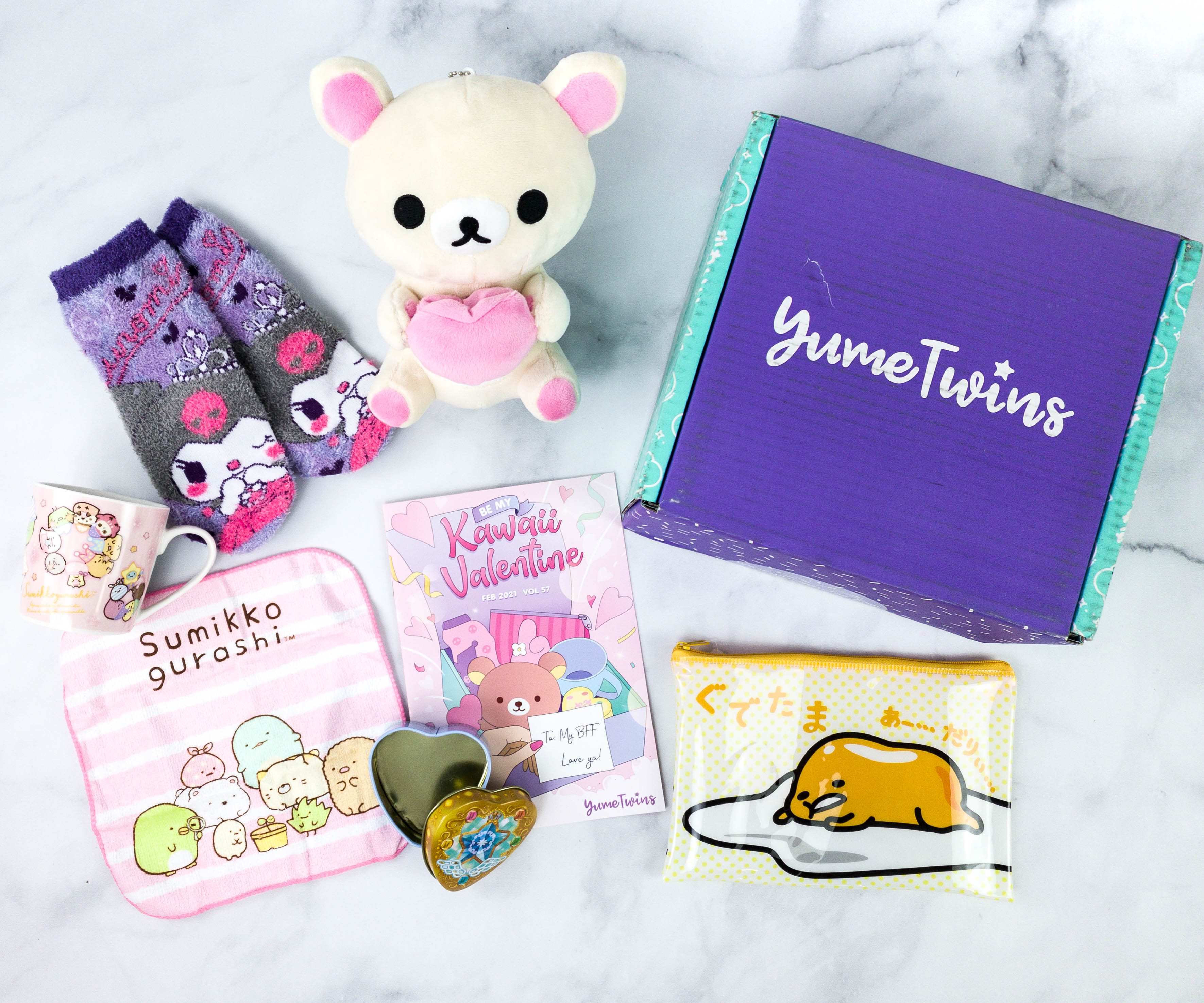 YumeTwins February 2021 Subscription Box Review + Coupon - Hello  Subscription