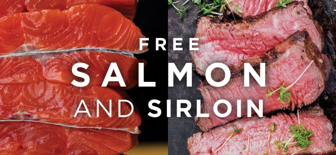 ButcherBox Deal: FREE Salmon + Sirloin with Subscription!