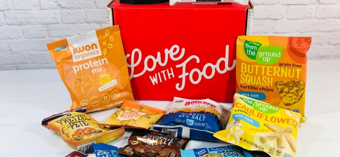 Love With Food January 2021 Deluxe Box Review + Coupon!