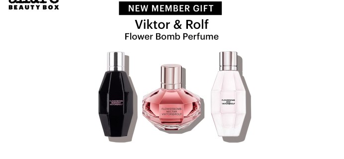 Allure Beauty Box Coupon: FREE Viktor & Rolf Flowerbomb with First Box!