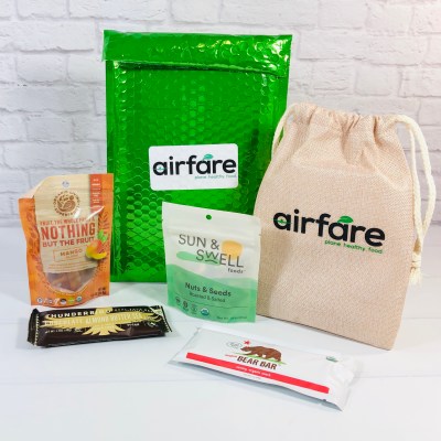 airfare February 2021 Subscription Box Review + Coupon