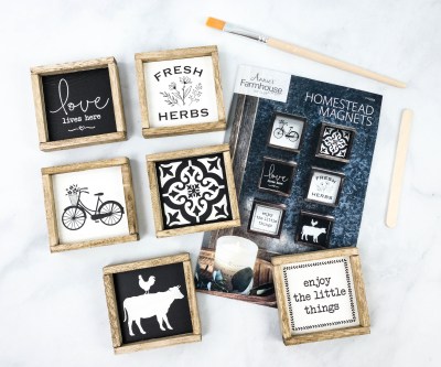 Annie’s Farmhouse Style Kit Club Review + Coupon – HOMESTEAD MAGNETS