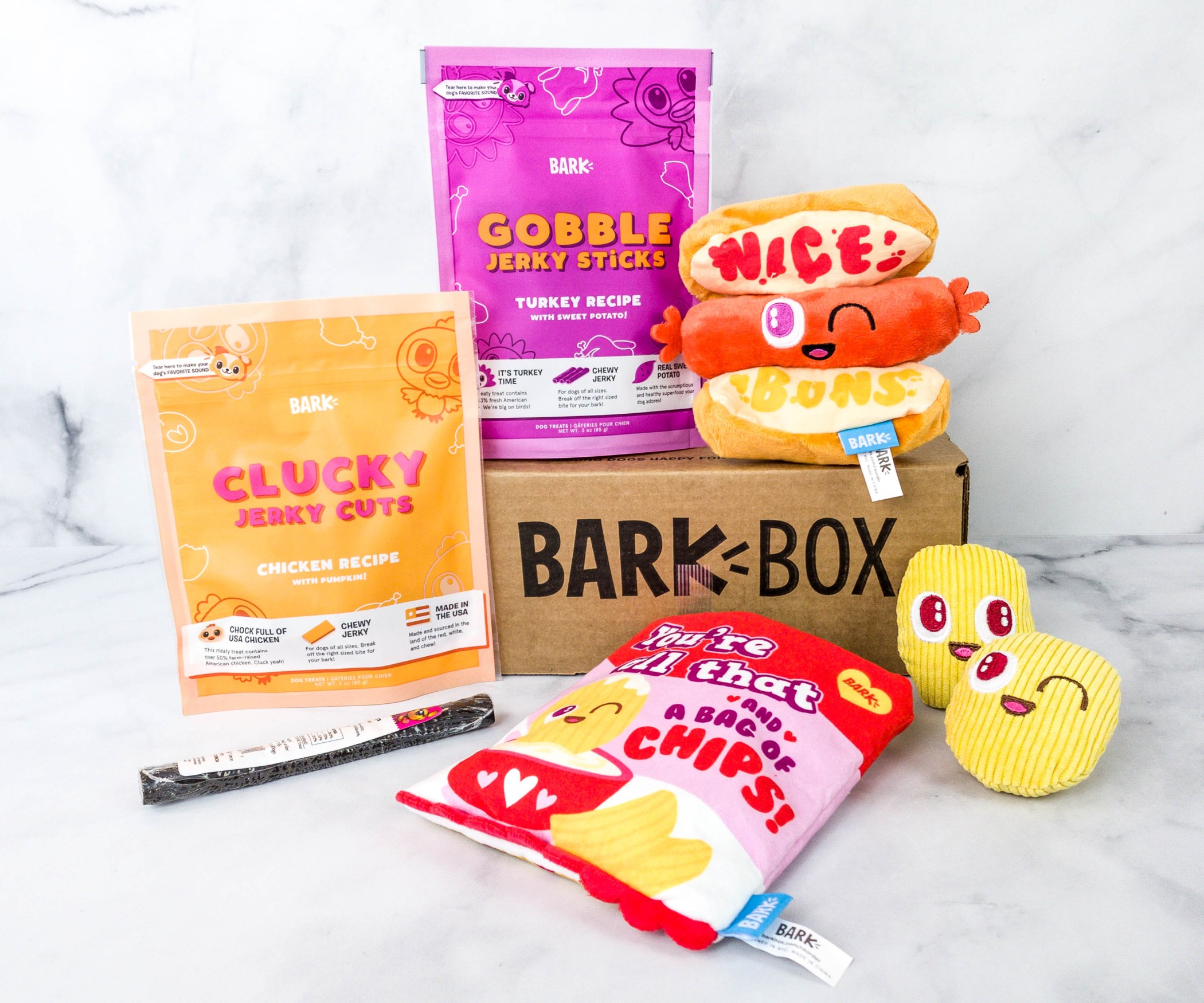 barkbox xl dumplings