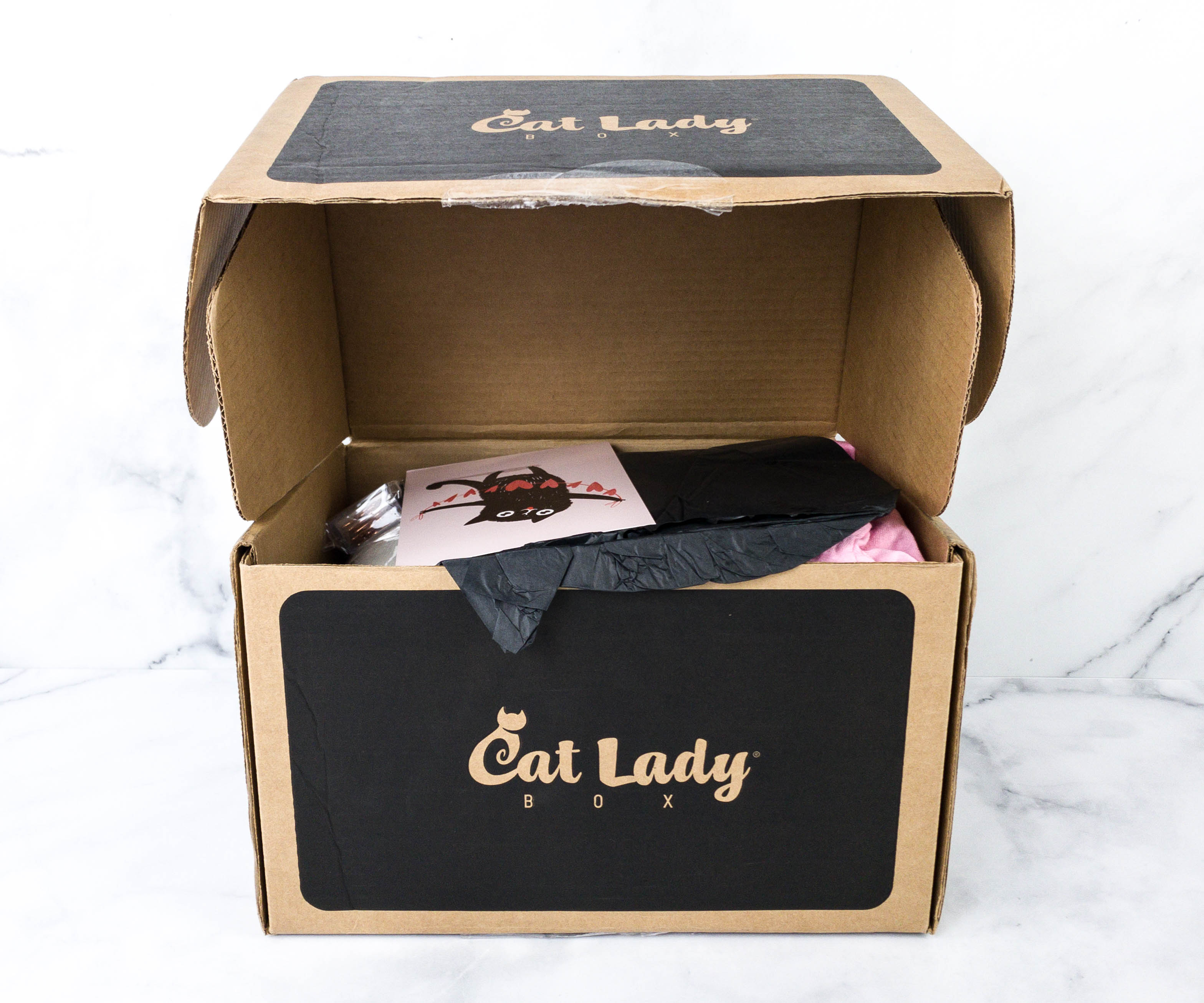 Cat Lady Box February 21 Subscription Box Review Meowlentine S Day Box Hello Subscription