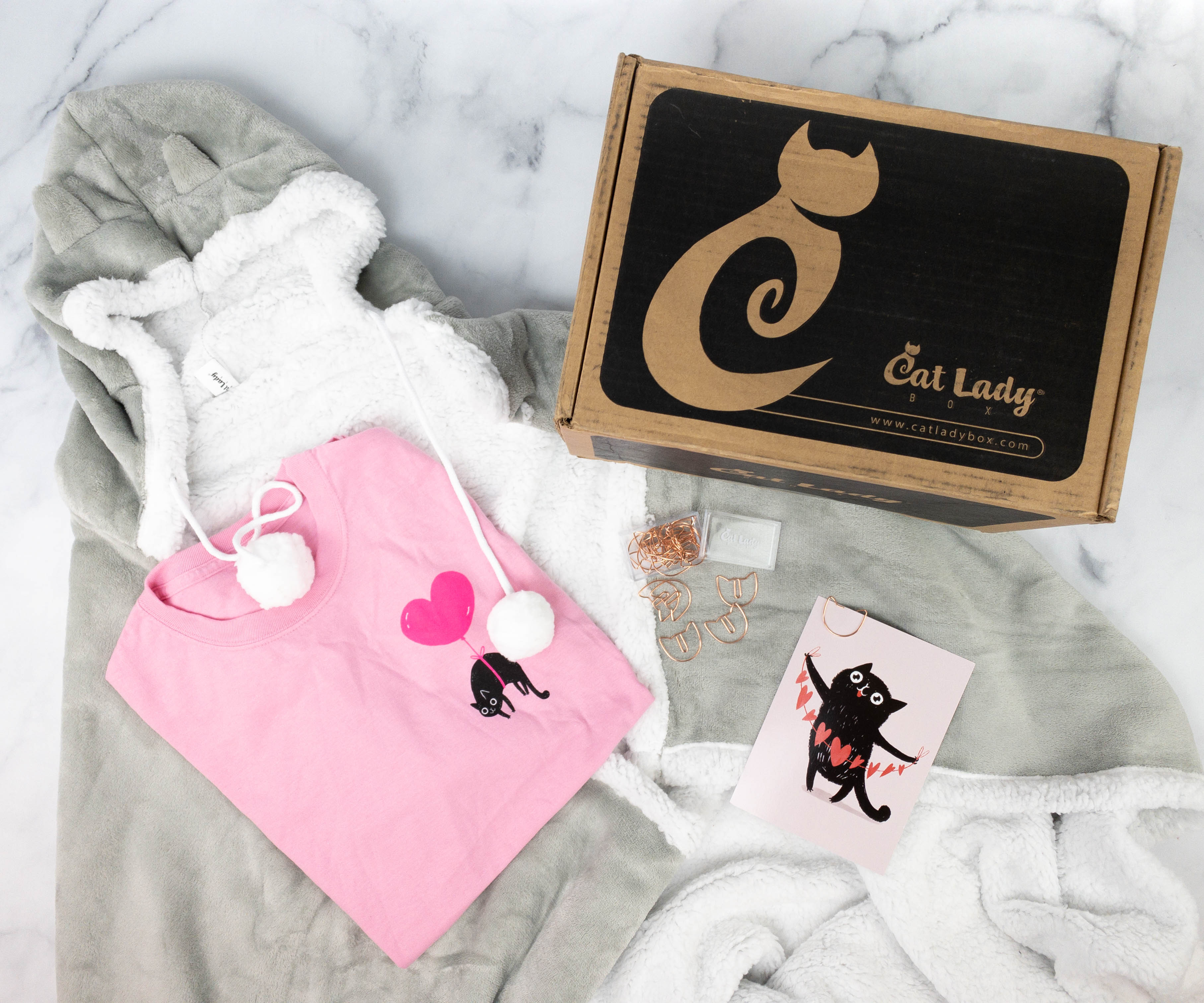 Cat Lady Box Hello Subscription Cat Lady Box Hello Subscription