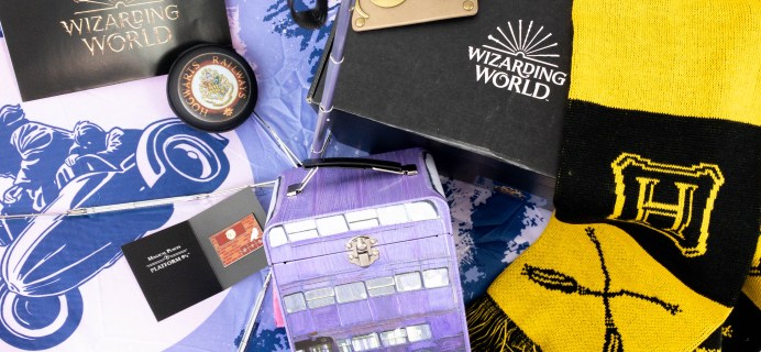 JK Rowling’s Wizarding World Crate January 2021 DEPARTMENT OF MAGICAL TRANSPORTATION Review + Coupon