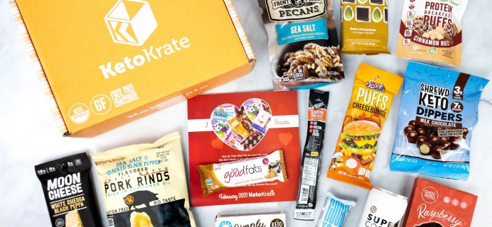 KetoKrate February 2021 Subscription Box Review + Coupon