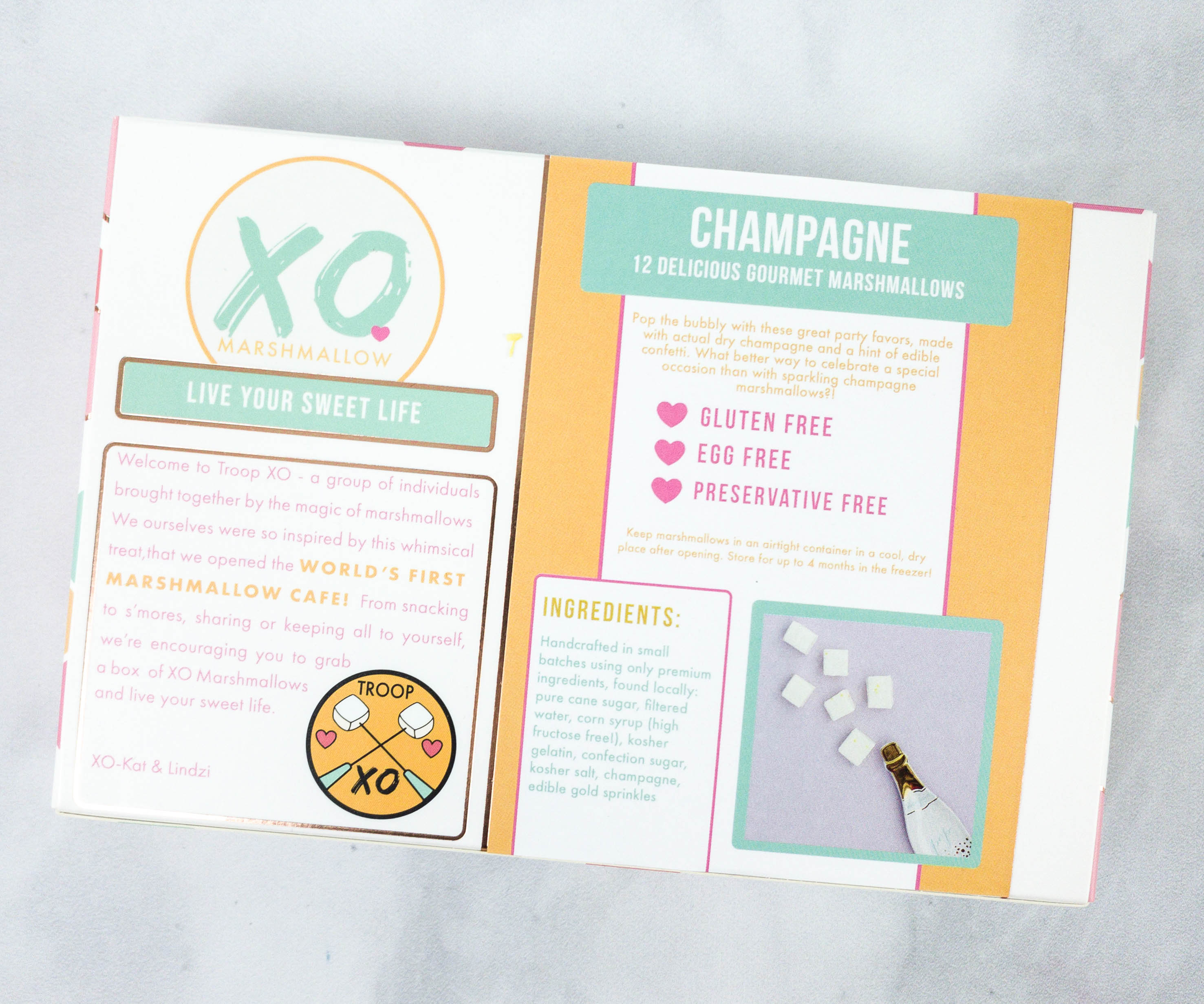 Marshmallow of the Month Club by XO Marshmallow Subscription Box Review