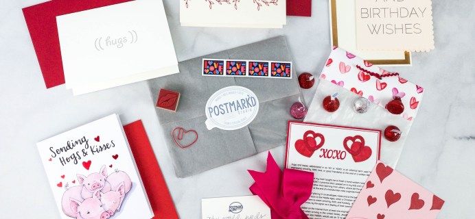 Postmark’d PostBox February 2021 Subscription Review + Coupon