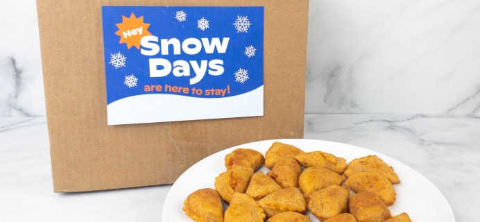 Snow Days Pizza Bites Subscription Box Review + Coupon!