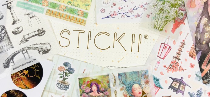 STICKII Club February 2021 Subscription Box Review – Vintage Pack!