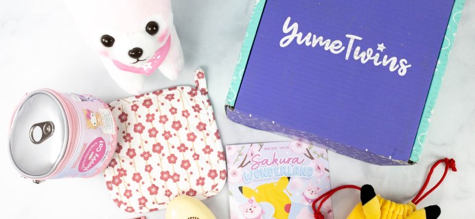 YumeTwins March 2021 Subscription Box Review + Coupon