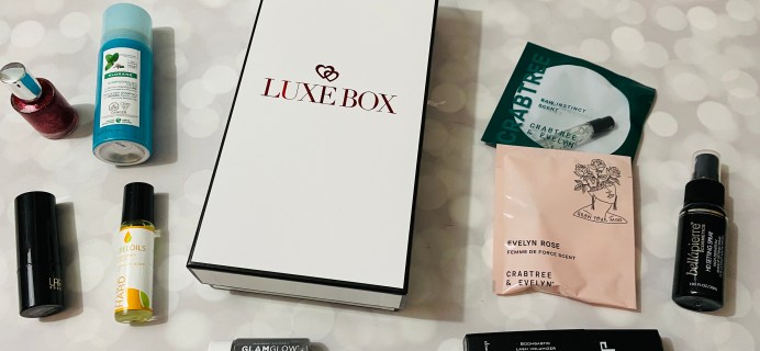 Luxe Box Spring 2021 Subscription Box Review