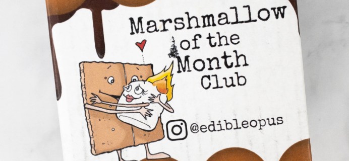 Marshmallow of the Month Club by Edible Opus March 2021 Subscription Box Review