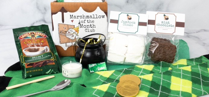 Marshmallow of the Month Club by Edible Opus March 2021 Subscription Box Review