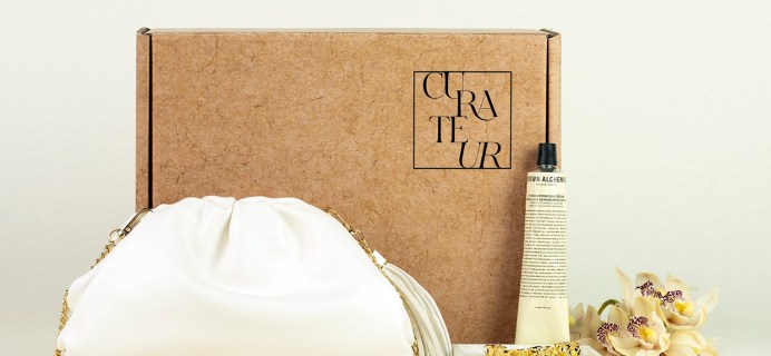 The CURATEUR Spring Welcome Box Is Here! $328 for $25!