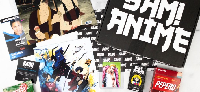 The BAM! Anime Box February 2021 Subscription Box Review
