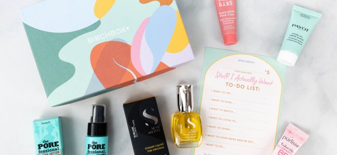 Birchbox Subscription Box Review + Coupon – March 2021 Customized Box
