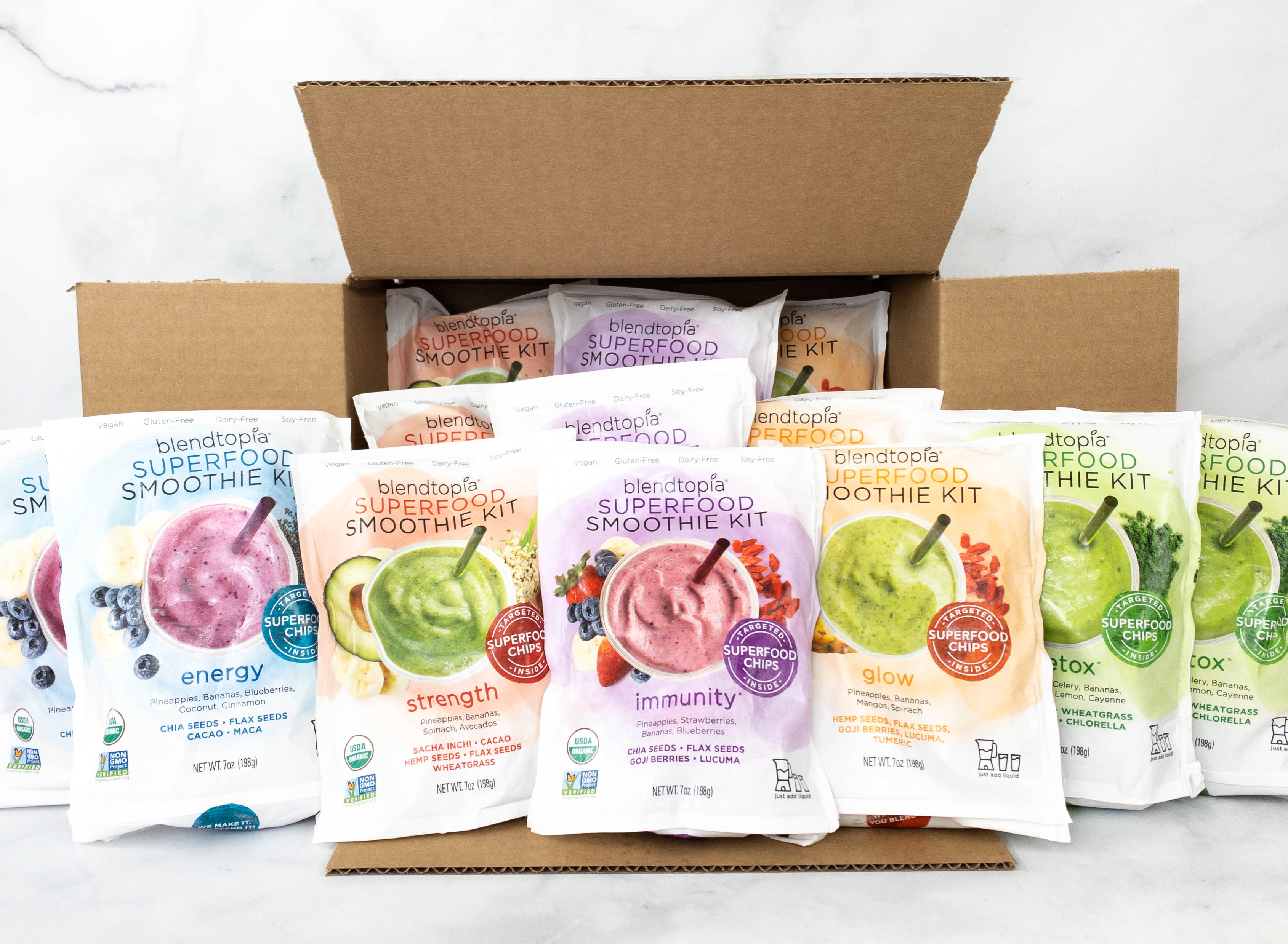 Blendtopia Superfood Smoothie Kit Review + Coupon! - Hello Subscription