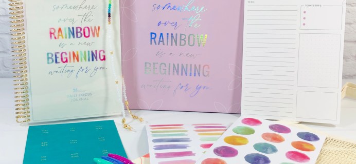 Erin Condren Seasonal Surprise Spring 2021 Subscription Box Review