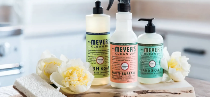 FREE Mrs. Meyer’s Spring Bundle with Grove Collaborative $29 Purchase!