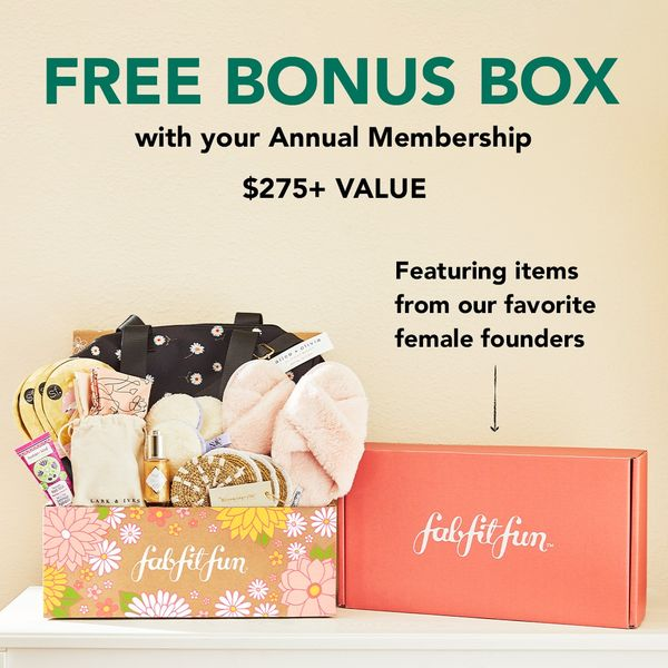 FabFitFun Sale FREE Bonus Box With Annual Subscription! Hello