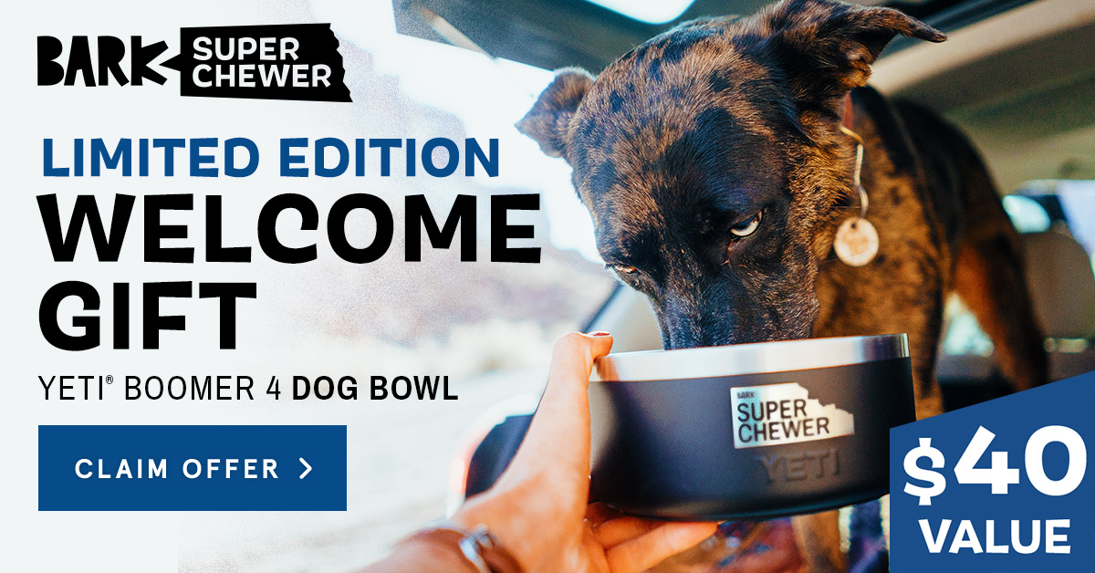 Barkbox Super Chewer Coupon Free Yeti Bowl Hello Subscription