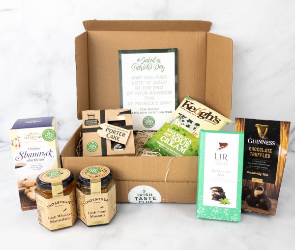 Irish Taste Club Subscription Box Review & Coupon March 2021 Hello