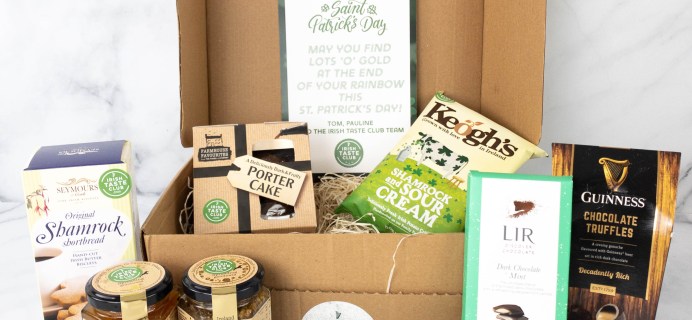 Irish Taste Club Subscription Box Review & Coupon – March 2021