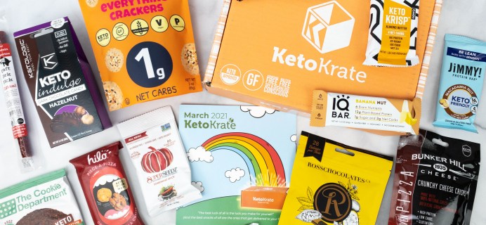 KetoKrate March 2021 Subscription Box Review + Coupon