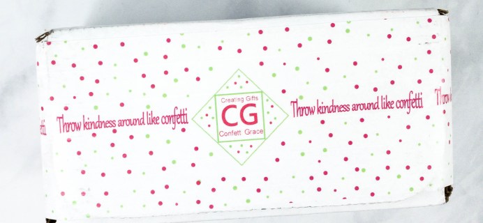 Lil Grace Box by Confetti Grace February 2021 Craft Subscription Box Review