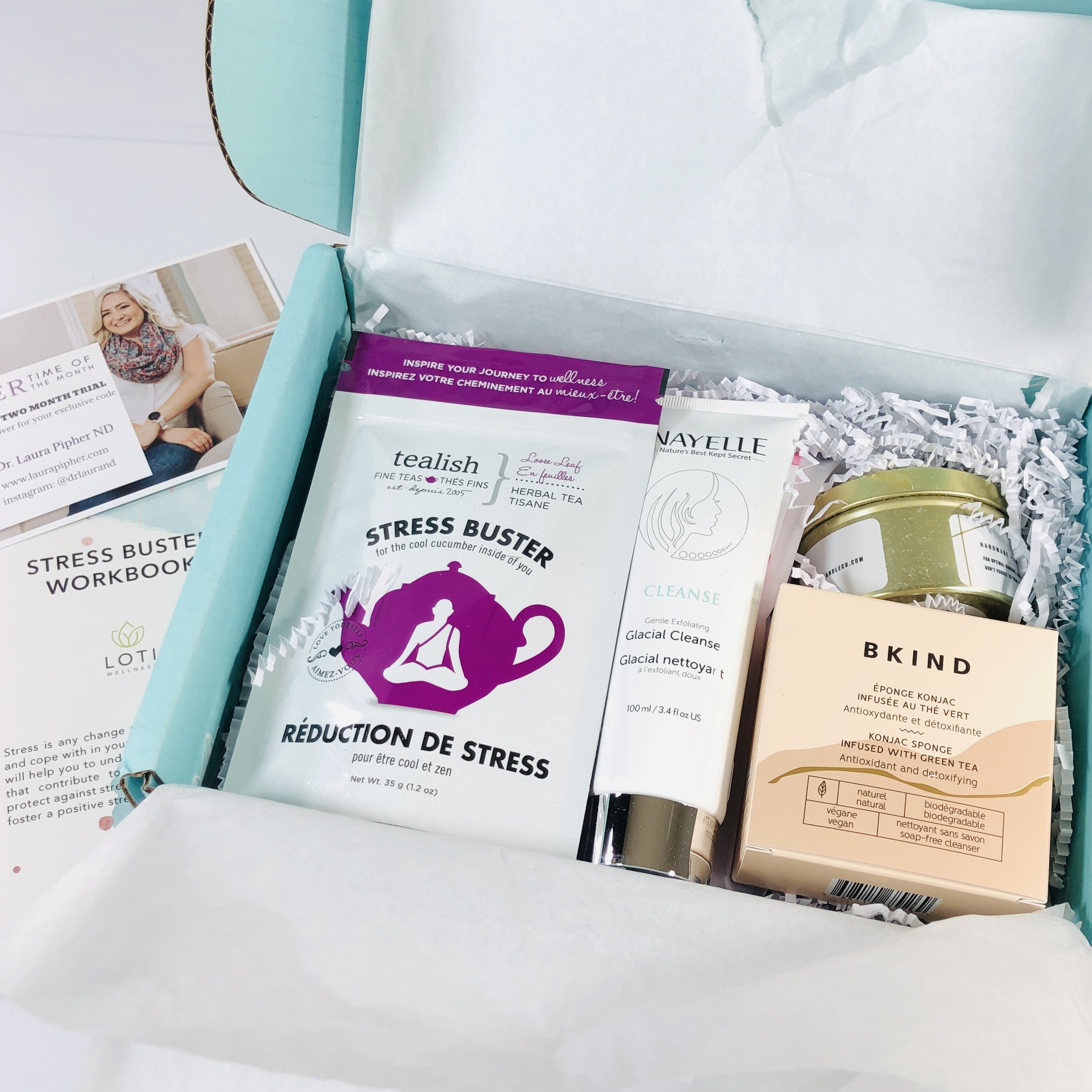 Loti Wellness Box Review + Coupon Stress Buster Box! Hello Subscription