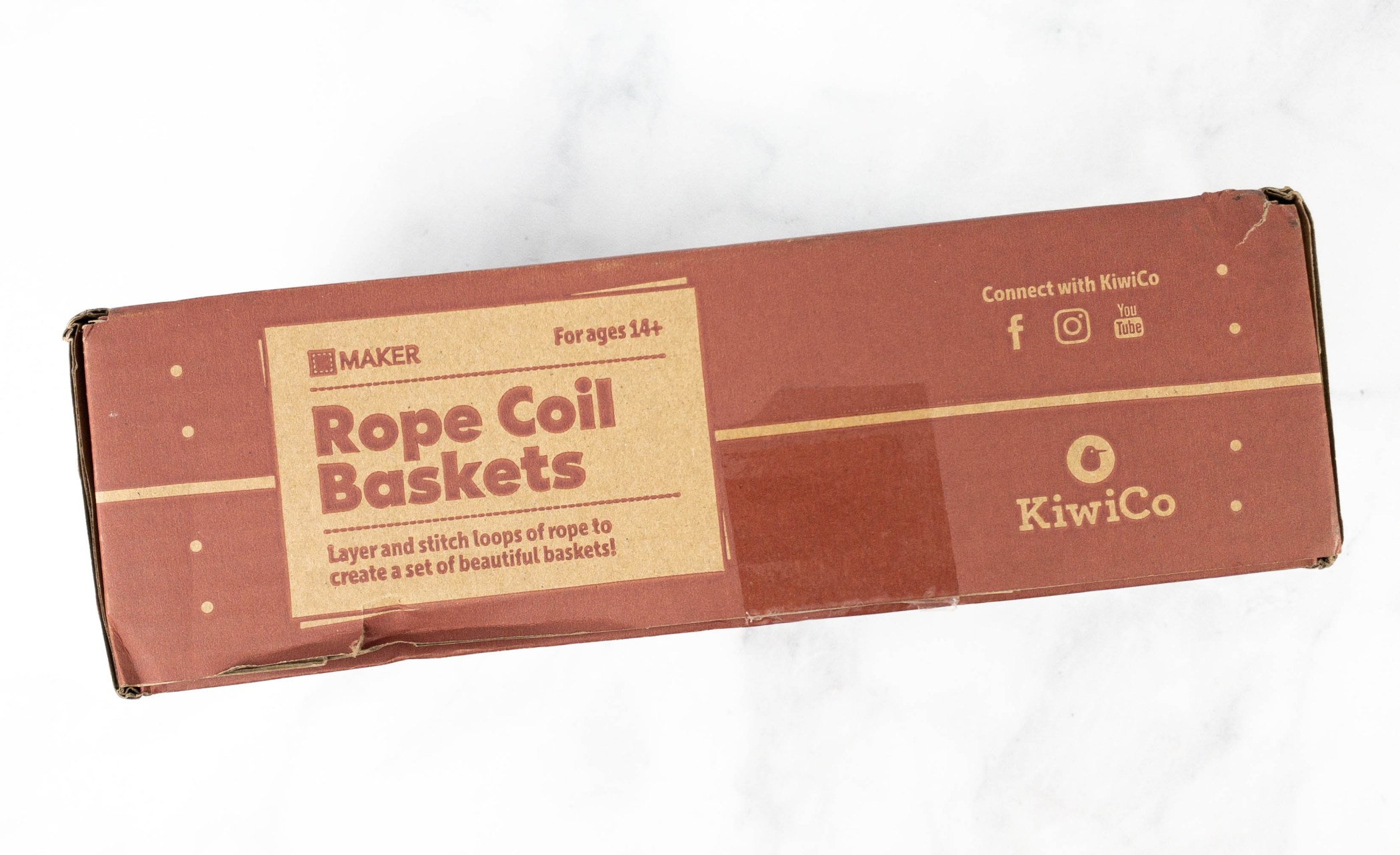 Maker Crate Review + Coupon ROPE COIL BASKETS Hello Subscription