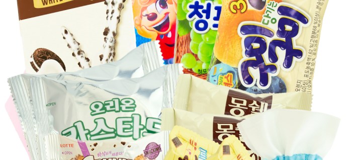 Korean Snack Box March 2021 FULL Spoilers + Coupon!