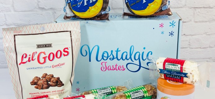 Nostalgic Tastes Subscription Box Review – February 2021