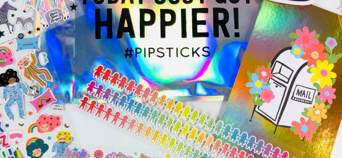 Pipsticks Pro Club Classic March 2021 Sticker Subscription Review + Coupon!