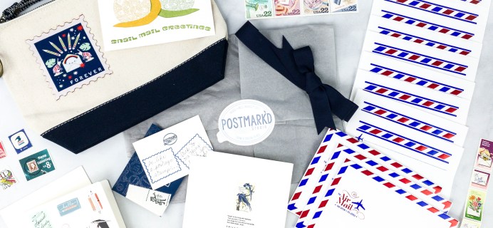 Postmark’d PostBox March 2021 Subscription Review + Coupon