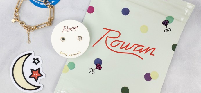 Rowan Earring Club Review – March 2021