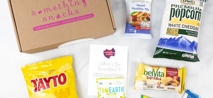 Something Snacks March 2021 Subscription Box Review + Coupon