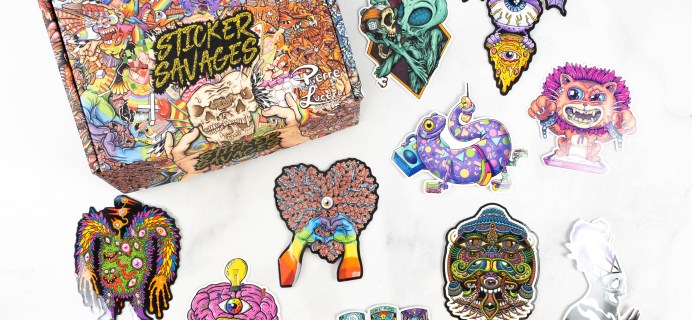 Sticker Savages February 2021 Subscription Box Review + Coupon