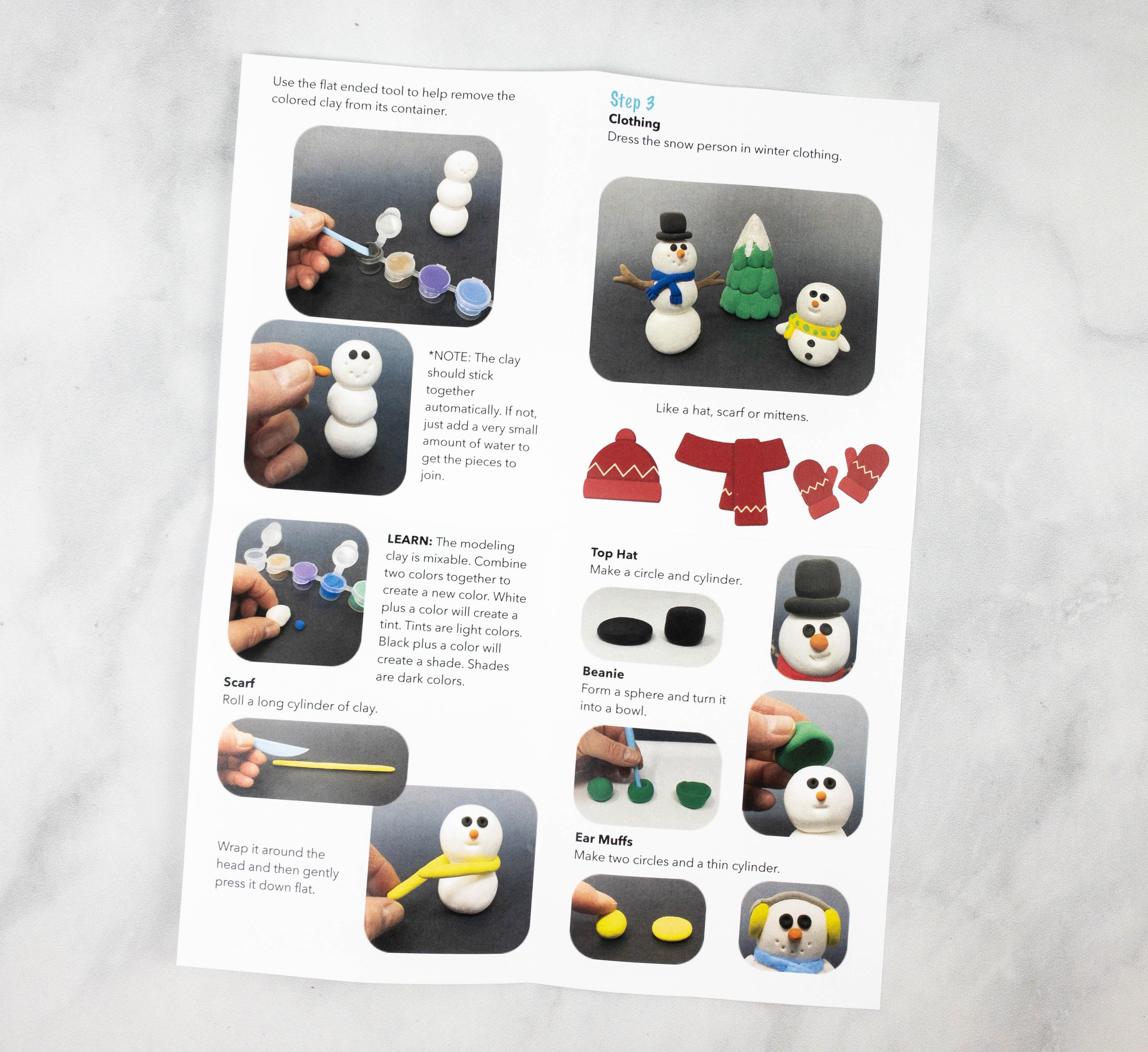 The Clay Box: SNOW PEOPLE Box Review - Hello Subscription